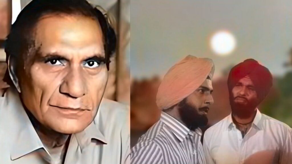 Scene from 'Chunni' TV serial showing key characters in a serious conversation